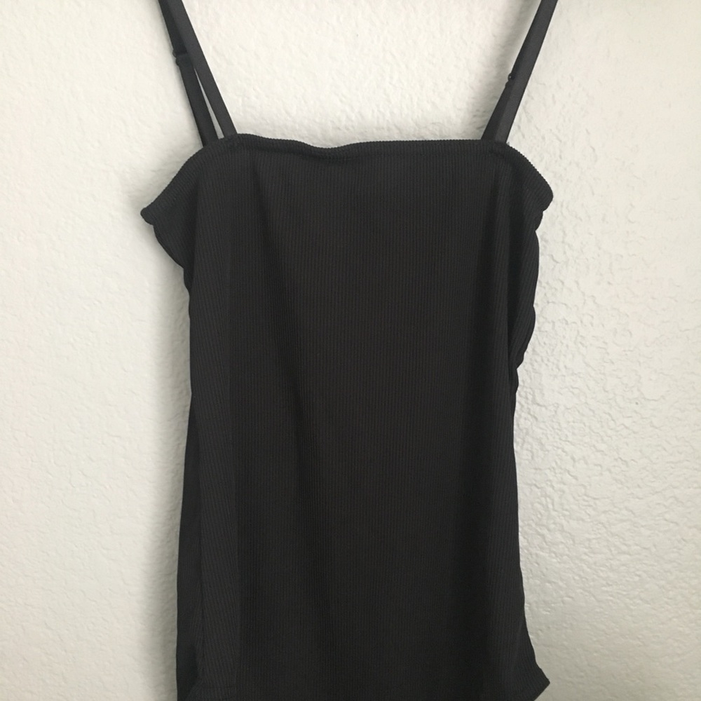 tank top straight across body suit